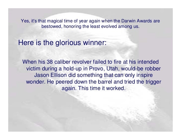 Darwin awards 2010